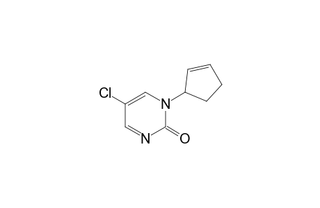 5-Chloro-1-( 2'-cyclopentenyl)-2(1H)-pyrimidinone