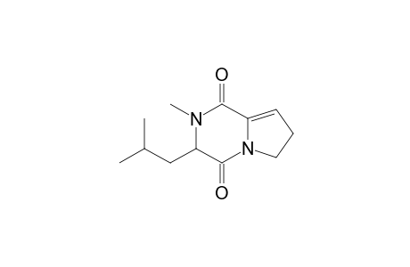 2-Methyl-3-(2-methylpropyl)-6,7-dihydro-3H-pyrrolo[1,2-a]pyrazine-1,4-dione