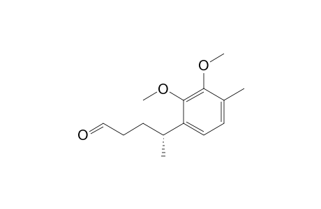 (4R)-4-(2,3-dimethoxy-4-methyl-phenyl)pentanal