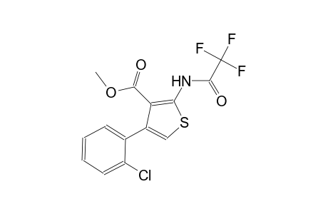 methyl 4-(2-chlorophenyl)-2-[(trifluoroacetyl)amino]-3-thiophenecarboxylate