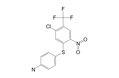1-CHLORO-4-NITRO-5-(4-AMINOPHENYLTHIO)-2-TRIFLUOROMETHYLBENZENE