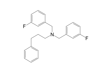 N,N-Bis(3-fluorobenzyl)-3-phenylpropanamine