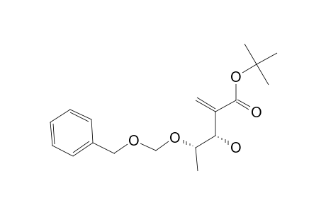 SYN-TERT.-BUTYL-4-BENZYLOXYMETHOXY-3-HYDROXY-2-METHYLIDEN-PENTANOAT