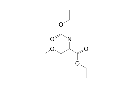 dl-o-Methylserine, N-ethoxycarbonyl-, ethyl ester