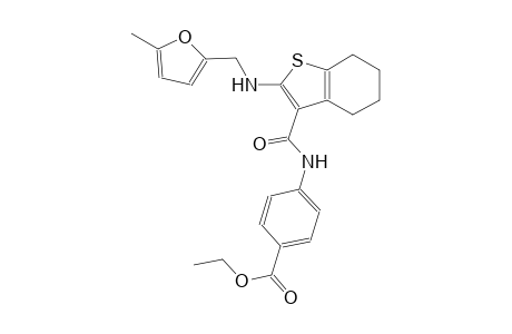 benzoic acid, 4-[[[4,5,6,7-tetrahydro-2-[[(5-methyl-2-furanyl)methyl]amino]benzo[b]thien-3-yl]carbonyl]amino]-, ethyl ester