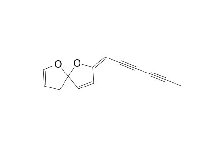 1,6-Dioxaspiro[4.4]nona-2,8-diene, 7-(2,4-hexadiynylidene)-