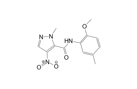 N-(2-methoxy-5-methylphenyl)-1-methyl-4-nitro-1H-pyrazole-5-carboxamide