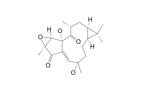 JAPODAGRIN;1,2-EPOXY-15-EPI-4-(E)-JATROGROSSIDENTADION