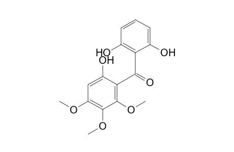 2,2',6'-Trihydroxy-4,5,6-trimethoxybenzophenone