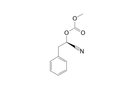 (R)-2-(METHOXYCARBONYLOXY)-3-PHENYLPROPANENITRILE