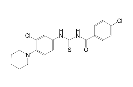 N-(4-chlorobenzoyl)-N'-[3-chloro-4-(1-piperidinyl)phenyl]thiourea