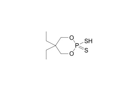 2-THIOXO-2-MERCAPTO-5,5-DIETHYL-1,3,2-DIOXAPHOSPHORINANE