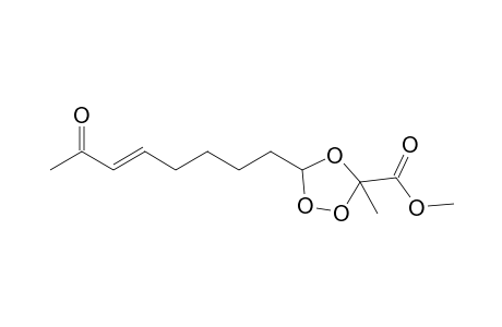 3-Methyl-5-[(E)-7-oxooct-5-enyl]-1,2,4-trioxolane-3-carboxylic acid methyl ester