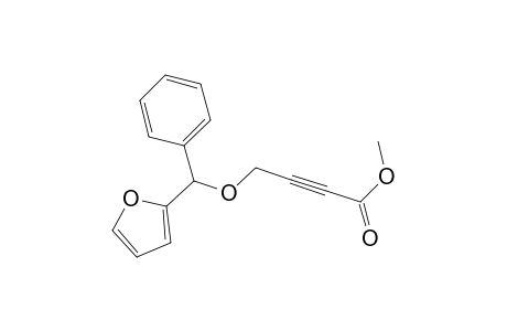 Methyl 6-(2'-furyl)-6-phenyl-5-oxahex-2-ynoate