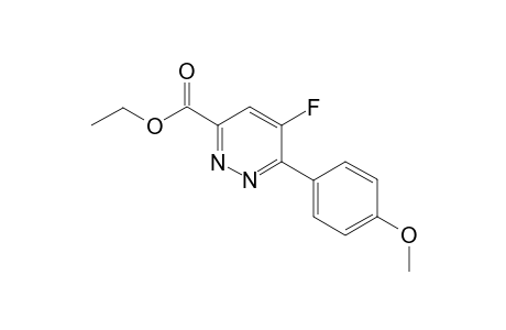 Ethyl 5-fluoro-6-(4-methoxyphenyl)pyridazine-3-carboxylate