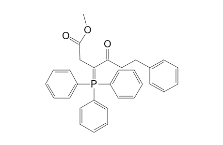 Benzenehexanoic acid, .gamma.-oxo-.beta.-(triphenylphosphoranylidene)-, methyl ester