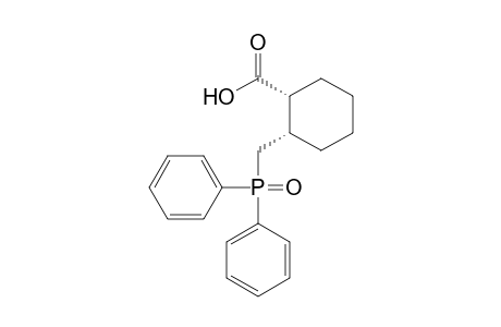 cis-2-(Diphenylphosphorylmethyl)cyclohexanecarboxylic Acid
