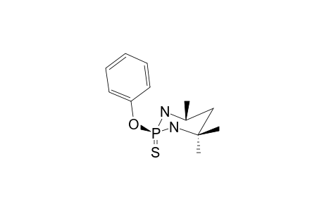2-THIO-2-PHENOXY-4,4,6-TRIMETHYL-1,3,2-DIAZAPHOSPHORINAN