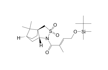 3H-3a,6-Methano-2,1-benzisothiazole, 1-[4-[[(1,1-dimethylethyl)dimethylsilyl]oxy]-2-methyl-1-oxo-2-butenyl]hexahydro-8,8-dimethyl-, 2,2-dioxide, [3aS-[1(E),3a.alpha.,6.alpha.,7a.beta.]]-