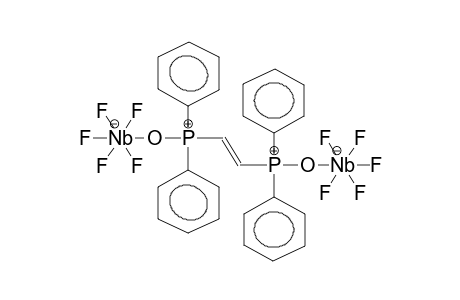 BIS(NIOBIUM PENTAFLUORIDE)-1,2-BIS(DIPHENYLPHOSPHORYL)ETHENE ADDUCT(2:1)