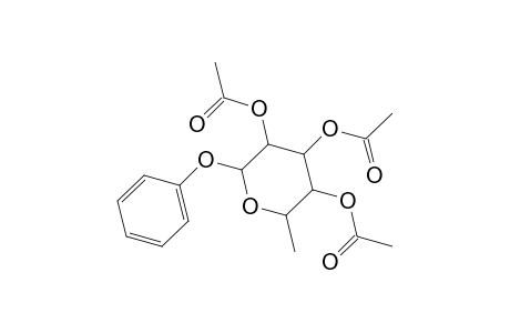Phenyl 2,3,4-tri-O-acetyl-6-deoxyhexopyranoside