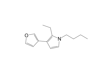 N-Butyl-2-ethyl-3-furylpyrrole