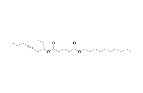 Glutaric acid, decyl non-5-yn-3-yl ester