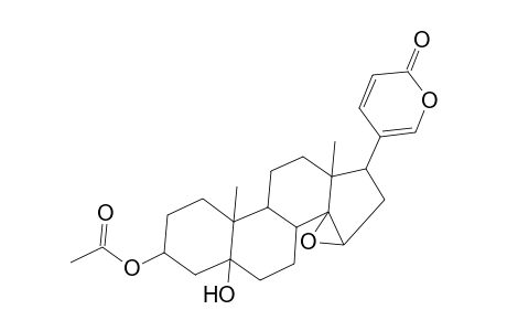 Bufa-20,22-dienolide, 3-(acetyloxy)-14,15-epoxy-5-hydroxy-, (3.beta.,5.beta.,15.beta.)-