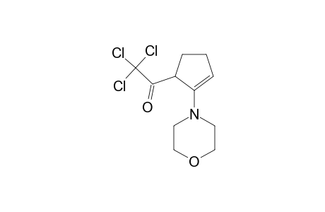 5-TRICHLOROACETYL-1-(4-MORPHOLINO)-CYCLOPENTENE