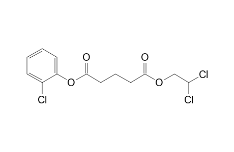 Glutaric acid, 2,2-dichloroethyl 2-chlorophenyl ester