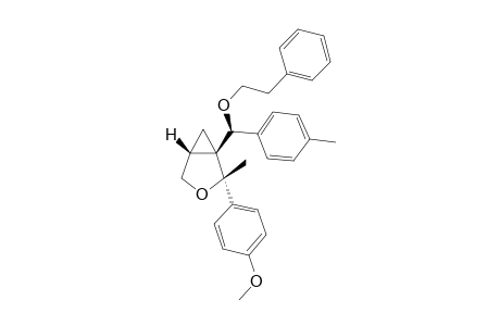 (1S,2S,5R)-2-(4-methoxyphenyl)-2-methyl-1-((S)-phenethoxy(p-tolyl)methyl)-3-oxabicyclo[3.1.0]hexane
