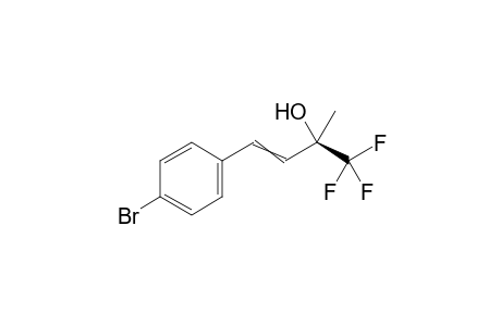 (2R)-4-(4-bromophenyl)-1,1,1-trifluoro-2-methyl-but-3-en-2-ol