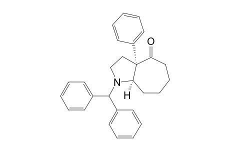 (3aS,8aR)-1-(diphenylmethyl)-3a-phenyl-3,5,6,7,8,8a-hexahydro-2H-cyclohepta[b]pyrrol-4-one