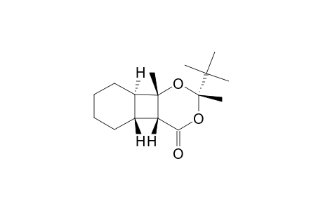4.alpha.-tert-Butyl-1.alpha.,7.beta.,8.beta.-trihydro-2.beta.,4.beta.-dimethyl-3,5-dioxa-6-oxotricyclo[6.4.0.0(2,7)]dodecane