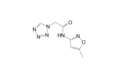 1H-1,2,3,4-Tetrazole-1-acetamide, N-(5-methyl-3-isoxazolyl)-