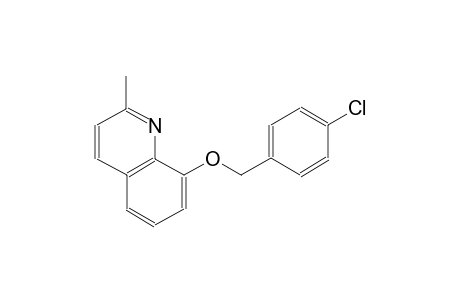 8-[(4-chlorobenzyl)oxy]-2-methylquinoline