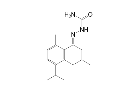 3,4-DIHYDRO-3,8-DIMETHYL-5-ISOPROPYL-1(2H)-NAPHTHALENONE, SEMICARBAZONE