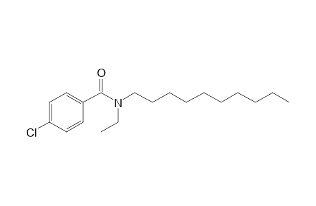 Benzamide, 4-chloro-N-ethyl-N-decyl-