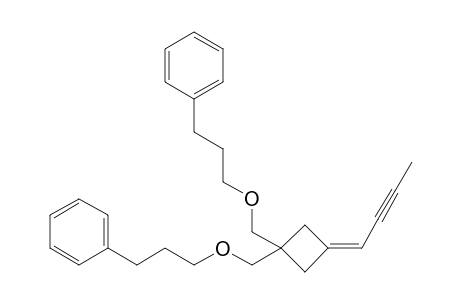 3,3-Bis(3-phenylpropoxymethyl)-1-(2-methylethyn-1-ylmethylidene)cyclobutane