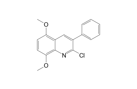 2-CHLORO-3-PHENYL-5,8-DIMETHOXYQUINOLINE