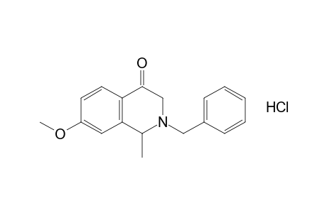 2-benzyl-2,3-dihydro-7-methoxy-1-methyl-4(1H)-isoquinolone, hydrochloride
