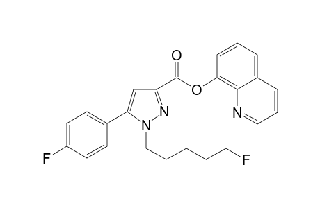Quinolin-8-yl 1-(5-fluoropentyl)-5-(4-fluorophenyl)-1H-pyrazole-3-carboxylate