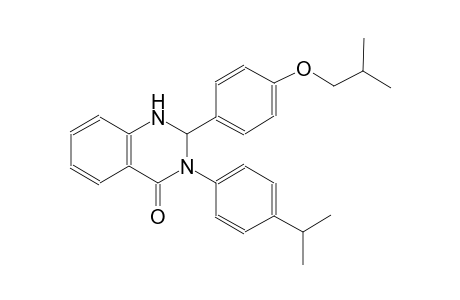 4(1H)-quinazolinone, 2,3-dihydro-3-[4-(1-methylethyl)phenyl]-2-[4-(2-methylpropoxy)phenyl]-