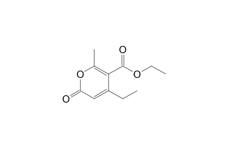 Ethyl 4-ethyl-6-methyl-2-oxo-2H-pyran-5-carboxylate