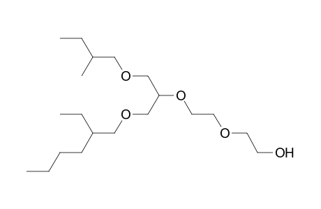 2-[2-[1-(2-ethylhexoxy)-3-(2-methylbutoxy)propan-2-yl]oxyethoxy]ethanol