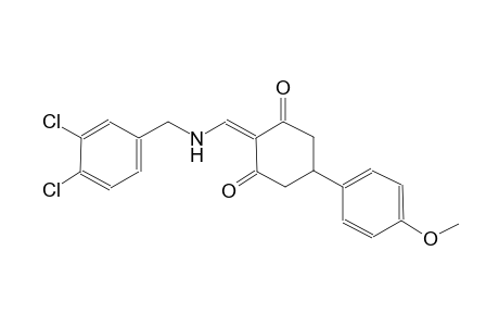 2-{[(3,4-dichlorobenzyl)amino]methylene}-5-(4-methoxyphenyl)-1,3-cyclohexanedione