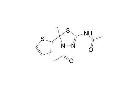 acetamide, N-[4-acetyl-4,5-dihydro-5-methyl-5-(2-thienyl)-1,3,4-thiadiazol-2-yl]-