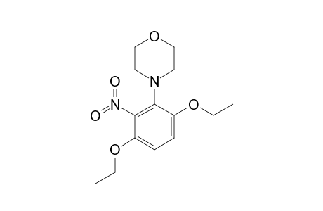 2-NITRO-3,6-DIETHOXY-MORPHOLINBENZENE
