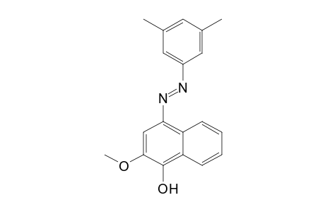 1-Naphthalenol, 4-[2-(3,5-dimethylphenyl)diazenyl]-2-methoxy-