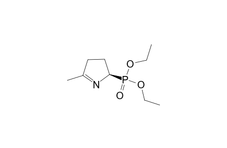 (R)-(+)-O,O-DIETHYL-5-METHYL-3,4-DIHYDRO-2H-PYRROLE-2-PHOSPHONATE